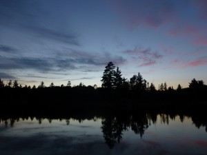 And then there are the constant transformations all around us that often go unnoticed, like sunsets (this one was up in northern Minnesota last summer).