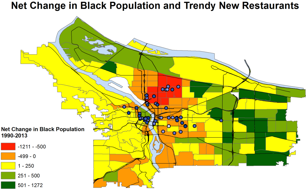 net change black population 1990-2013