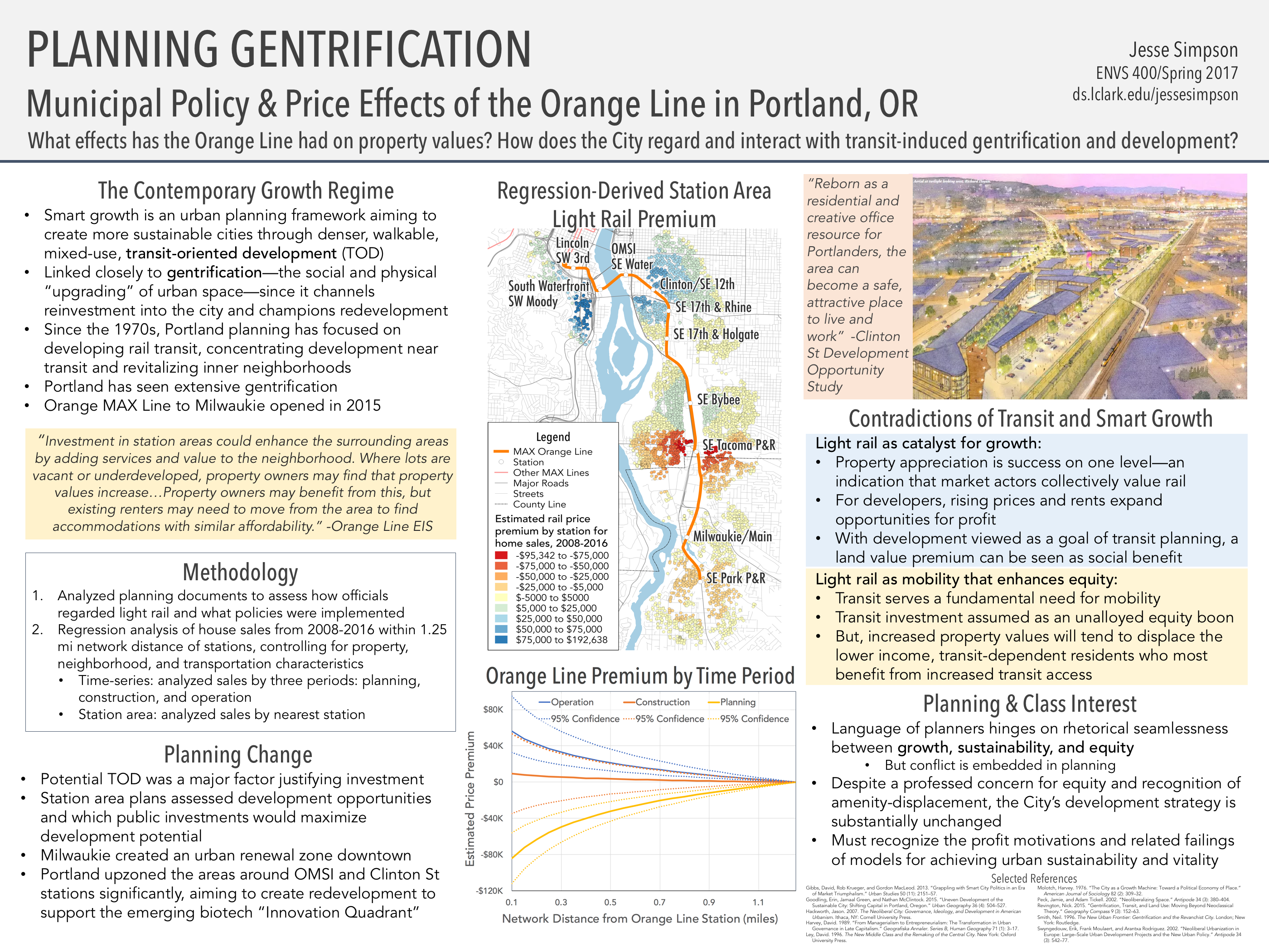 Planning Gentrification poster