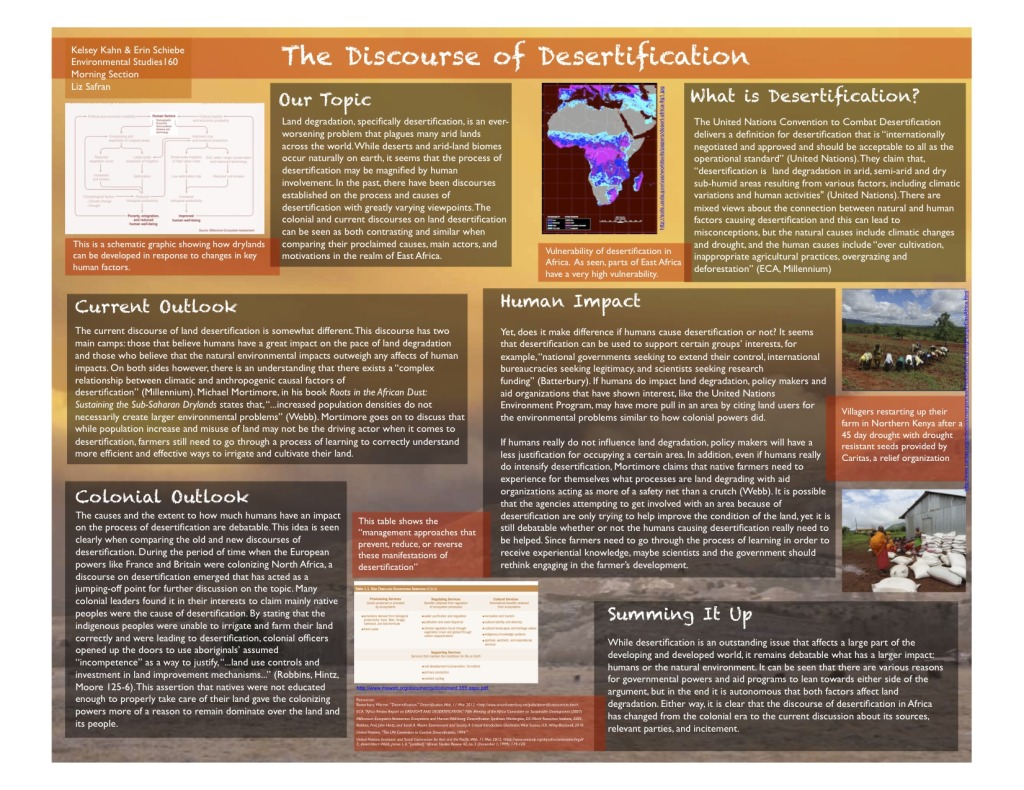 The Discourse of Desertification