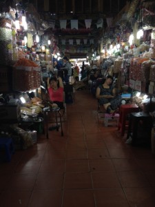 Sleeping Vendors at Tan Dinh Market
