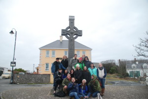 Ireland Spring 2015 crew on the island of Inishmore, Aran Islands, Ireland