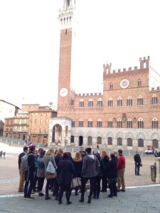 starting at the Campo