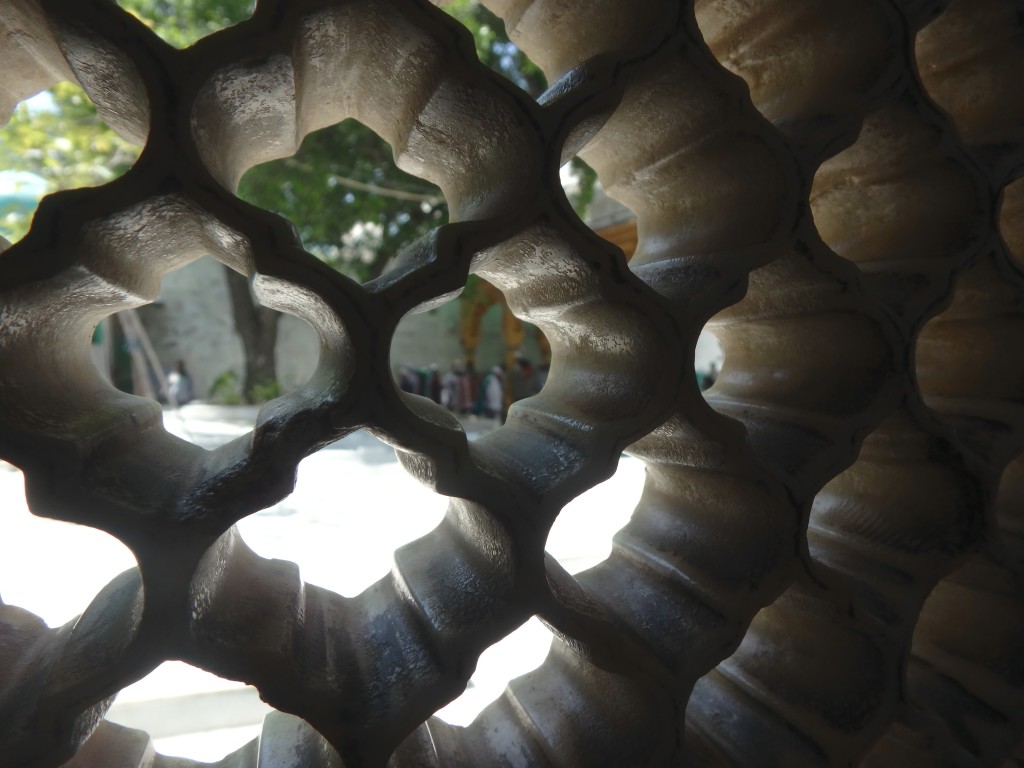 women are not allowed inside the shrine