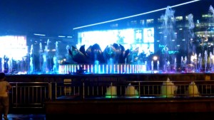 Music fountain in Jinan